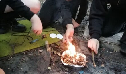 Outdoor learning fire 4
