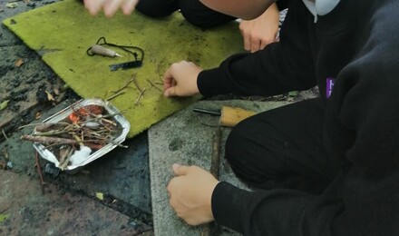 Outdoor learning fire 5